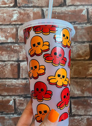 Image of Happy/Grumpy Octopus Cold Cups