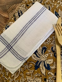 Image 1 of Serviettes de table en Khadi de coton