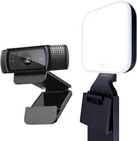 Logitech C920x HD Pro + Logitech for Creators Litra Glow - The Perfect Solution for Great on-Camera 