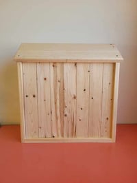 Image 3 of Waldorf playhouse with furniture included- Dollhouse - Elf house - Play house - Wooden playhouse 