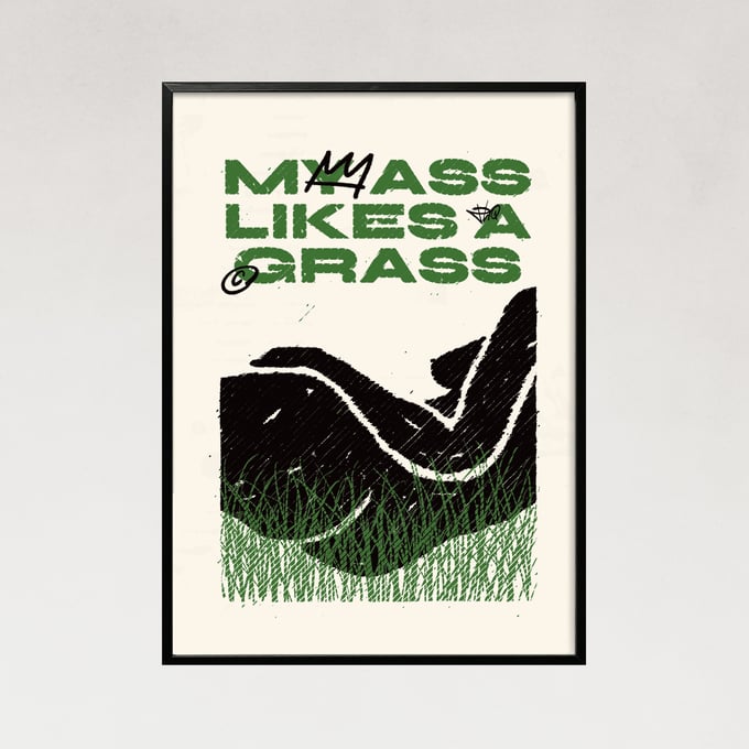 Image of My ass likes a grass
