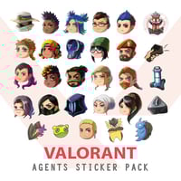 Valorant⭐ Agents Sticker Pack