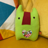 Lovebelly (lime with Deep Red nose)