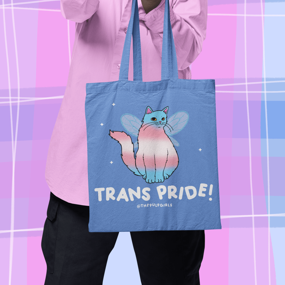 Image of PRIDE CAT TOTE BAG