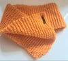 Chunky Yellow Woollen Scarf