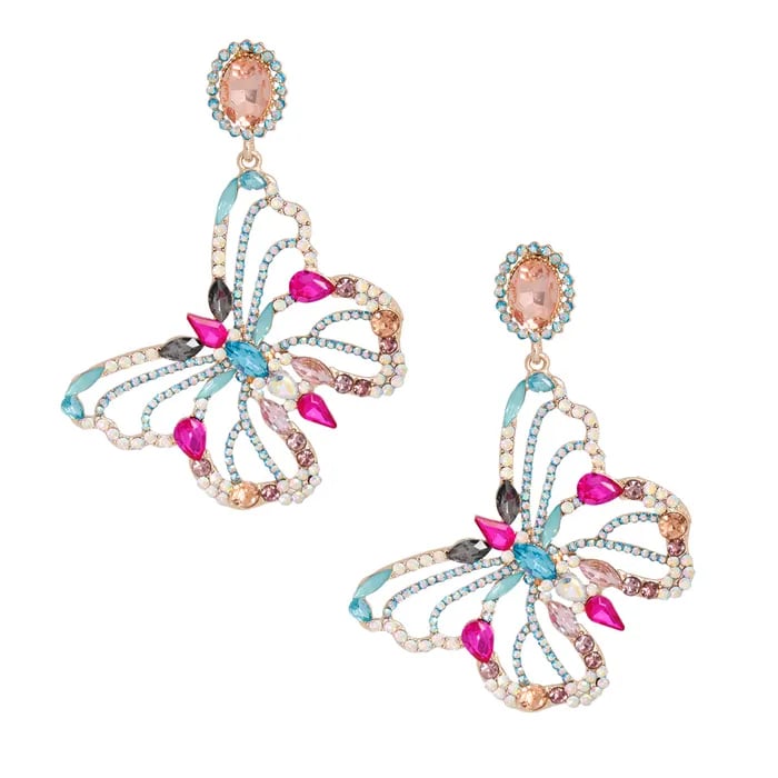Image of Elegant Butterfly Earrings