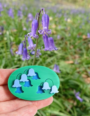 Image of Little Bluebell Brooch