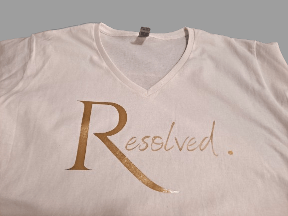Image of Resolved ~ Statement T-Shirt