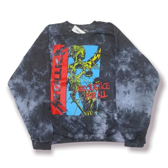 Metallica And justice for all CREWNECK