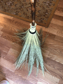 Large Primitive Broom with Braid; Witches Broom