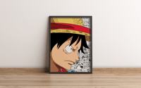 STRAW HAT Premium FanArt Print