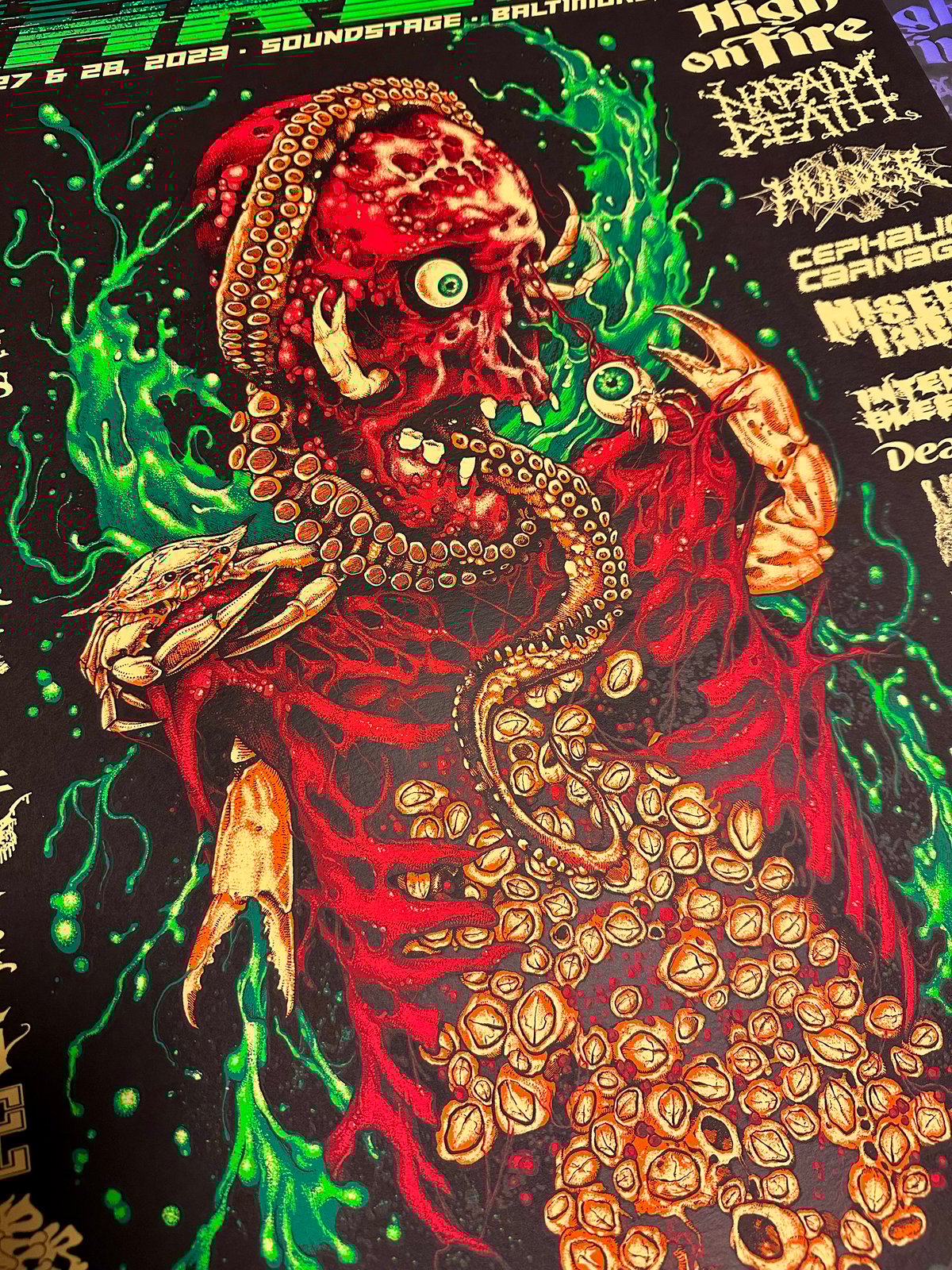 Heavy Hand Illustration — Hell In The Harbor Posters - Standard
