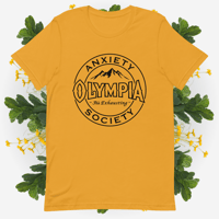 Image 2 of Olympia Anxiety Society Unisex t-shirt