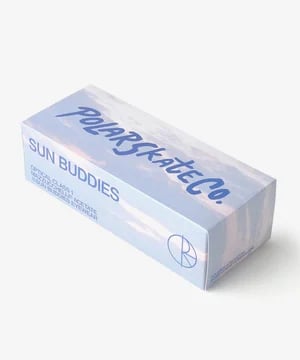 Image of POLAR X SUN BUDDIES_HIDEO SUNGLASSES :::TEAL SMOKE:::