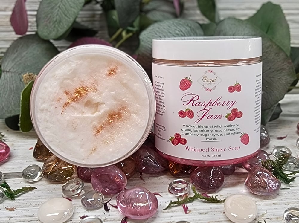 Image of Raspberry Jam Whipped Shave Soap