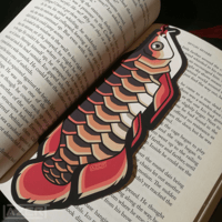 Image 1 of Arowana - Canvas Bookmarks