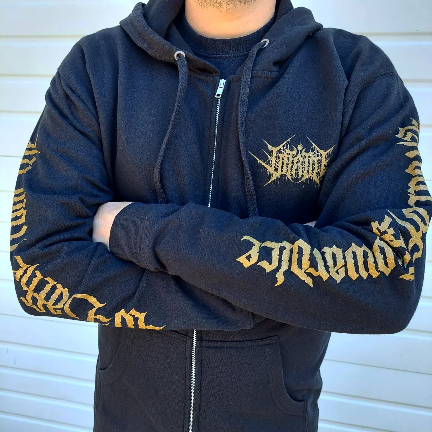 "To Bathe..." Zip Up Hoodie VITRIOL