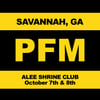 SAVANNAH PFM *Oct. 7th-8th*