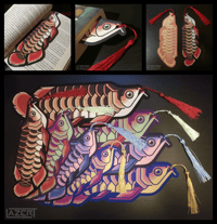 Image 4 of Arowana - Canvas Bookmarks