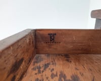 Image 5 of Late 19th Century Flame Walnut Highboy Dresser