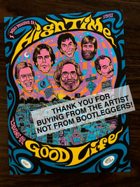 Grateful Dead 1987 Alpine Valley 9 x 12" Signed Archival Digital Print