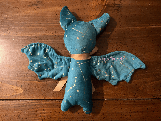 Handmade Constellation Bat Plushy