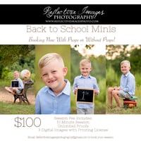 Back To School Minis