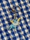Pocket Monster Vaporeon Keychain Charm