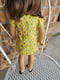 Image of Green shirt dress with pocket hankie