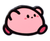 Running Kirby Mini Pin