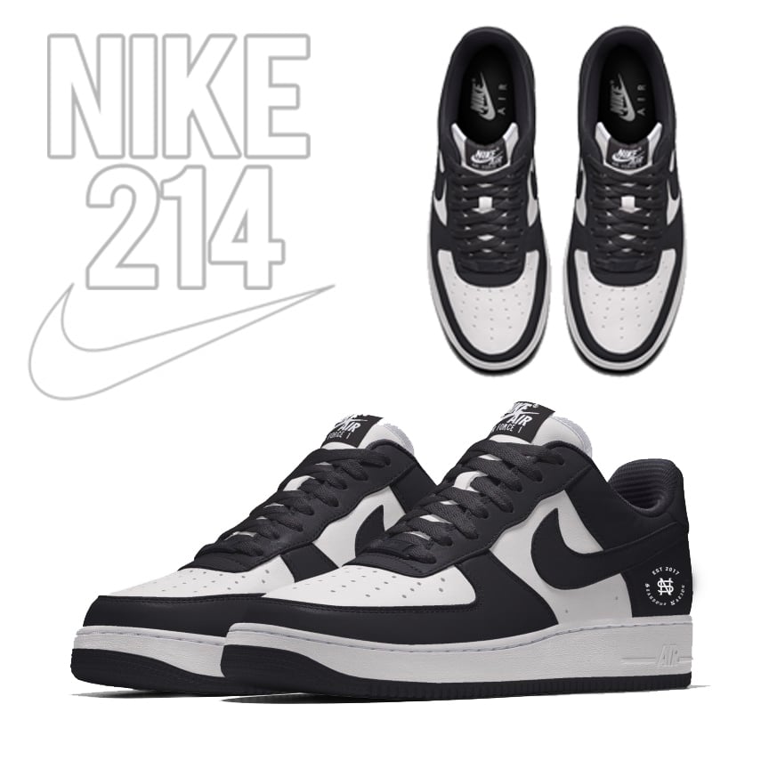 NIKE 214  -BLACK\WHITE