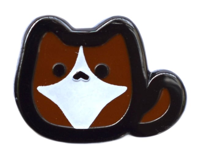 Ragdoll Sitting Cat Mini Pin