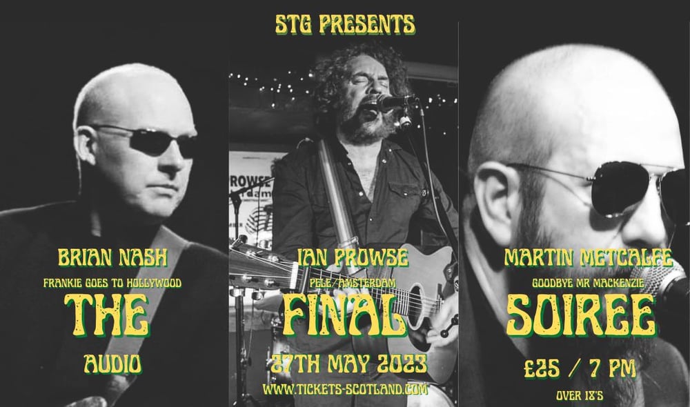 Image of The Final Soiree - The Admiral Bar Glasgow CD/DVD  - 27th May 2023