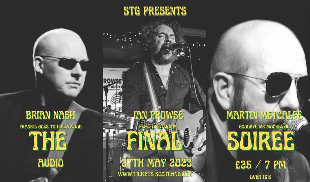 Image of The Final Soiree - The Admiral Bar Glasgow CD/DVD - 27th May 2023