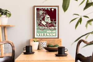 Image of Vintage poster Vietnam - Hoi An Jade - Fine Art Print