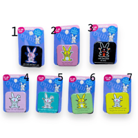 Image 2 of Its Happy Bunny Pin Deadstock
