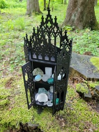 Image 4 of Gothic curio cabinet (small)