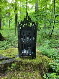 Image 1 of Gothic curio cabinet (small)