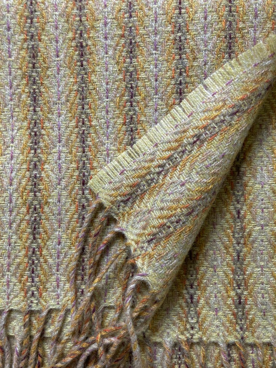 Image of Pollen & Citrus 'Bargello' Big Scarf