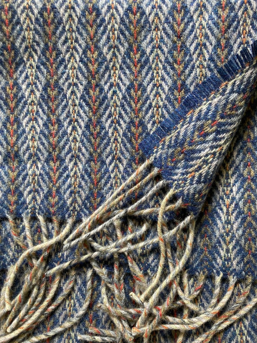 Image of Slate & Indigo 'Bargello' Big Scarf