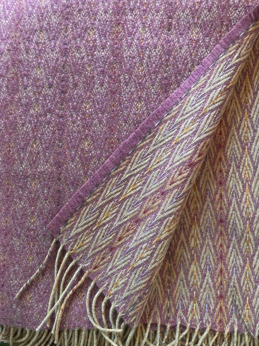 Image of Rose 'Heddal' design Blanket