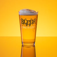 Image 2 of BLEGH BREWERY PINT GLASS