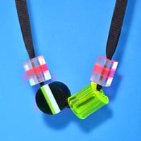 Image 1 of Chunky Off-Cut Bead Necklace