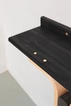 Rennie Console table Black Ash wood 