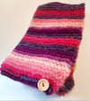 Multi Colour Chunky Woollen Scarf 