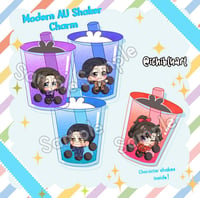 Image 1 of MDZS Modern AU Boba Shaker Charm