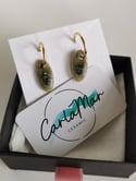 Pendientes con baño de oro