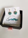 Pendientes con baño de oro