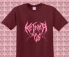 KETAMA126 WINE   T shirt logo Ketama126 PINK