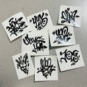 ATEEZ Graffiti Name Decals